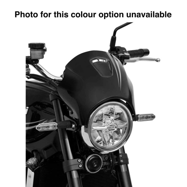 Ermax Ermax nose fairing | metallic diablo black [17k]/metallic imperial red [19j]/gold | kawasaki z 900 rs 2023>2023